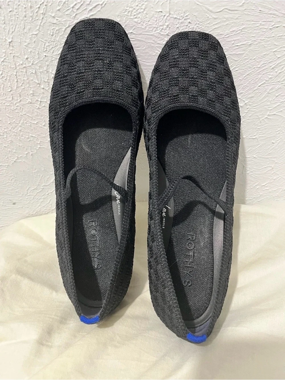 Rothy's Black Knit Mary Jane Flats - Picture 2 of 5